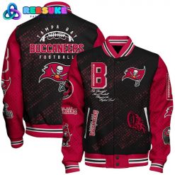 Tampa Bay Buccaneers 2024 NFL Pattern Baseball Jacket