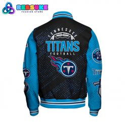 Tennessee Titans 2024 NFL Pattern Baseball Jacket