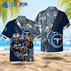 Tennessee Titans NFL Floral Summer Hawaiian Shirt