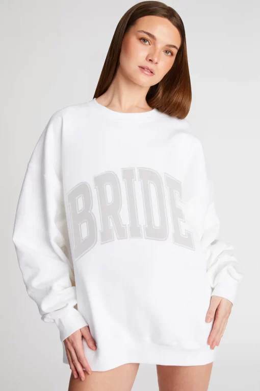 The Bar Bride Sweatshirt White