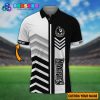 AFL Port Adelaide FC Custom Name Polo Shirt