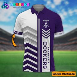 AFL Fremantle FC Custom Name Polo Shirt