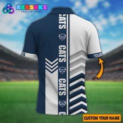 AFL Geelong FC Custom Name Polo Shirt