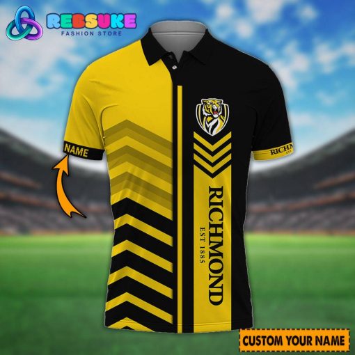 AFL Richmond FC Custom Name Polo Shirt