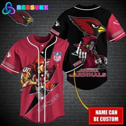Arizona Cardinals NFL Customized Baseball Jersey