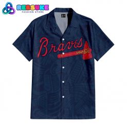Atlanta Braves Tribal Motifs Hawaiian Shirt