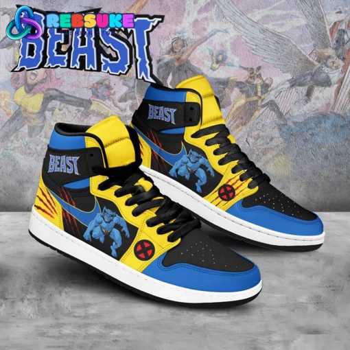 Beast X-Men Custom Nike Air Jordan 1 Sneakers