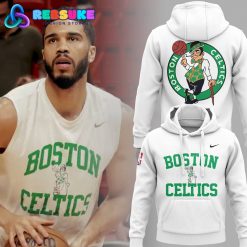 Boston Celtics 2024 Basketball Team White Combo Hoodie