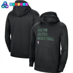 Boston Celtics Basketball Nike Black Hoodie