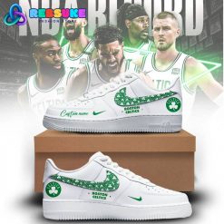 Boston Celtics NBA Custom Name Nike Air Force 1