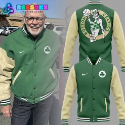 Boston Celtics Nike NBA Baseball Jacket