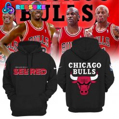 Chicago Bulls NBA See Red Nike Hoodie