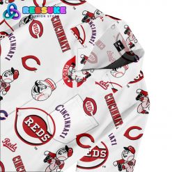 Cincinnati Reds Heritage Emblem Hawaiian Shirt