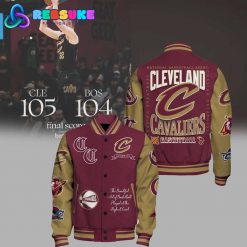 Cleveland Cavaliers NBA Final Score Baseball Jacket