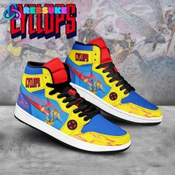 Cyclops XMen Custom Nike Air Jordan 1 Sneakers