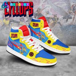 Cyclops XMen Custom Nike Air Jordan 1 Sneakers