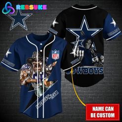 Dallas Cowboys NFL Customized Baseball Jersey