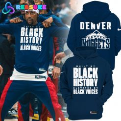 Denver Nuggets Built By Black History Combo Hoodie Pants Cap