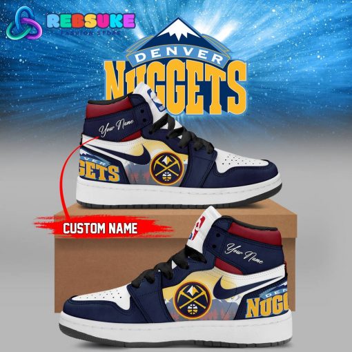 Denver Nuggets NBA Custom Name Nike Air Jordan 1
