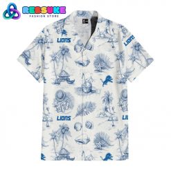 Detroit Lions Sunny Beach Hawaiian Shirt