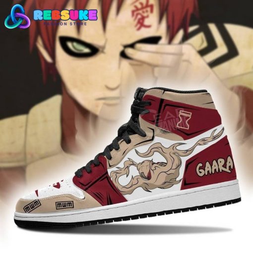 Gaara Jordan 1 Sneakers Anime Sand Skill Costume