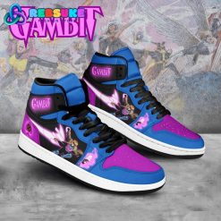 Gambit XMen Custom Nike Air Jordan 1 Sneakers