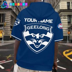 Geelong FC AFL Customized Unisex Short Hoodie