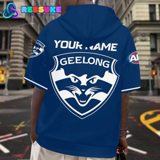 Geelong FC AFL Personalized Unisex Short Hoodie