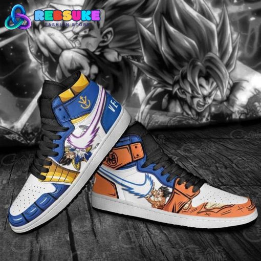 Goku Vs Vegeta Jordan 1 Sneakers Anime