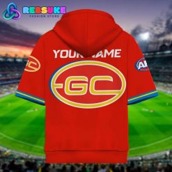 Gold Coast FC AFL Customized Unisex Short Hoodie