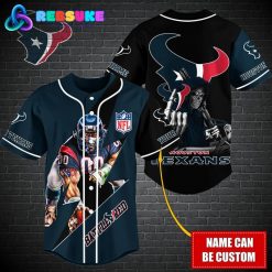 Houston Texans NFL Customized Baseball Jersey
