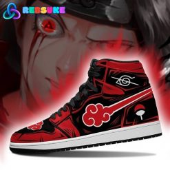 Itachi Akatsuki Jordan 1 Sneakers Anime