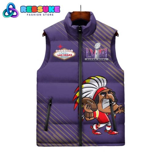 Kansas City Chiefs LVIII Super Bowl Champions Cotton Vest