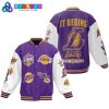 Los Angeles Lakers NBA The Lake Show Baseball Jacket