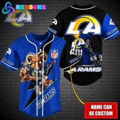 Los Angeles Rams NFL Customized Baseball Jersey