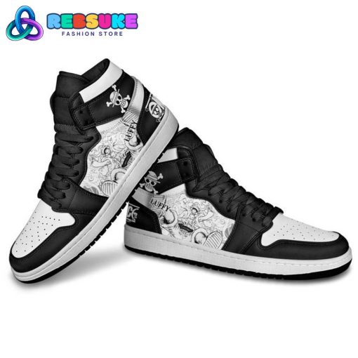 Luffy Nika Awakening Gear 5 Jordan 1 Sneakers Mixed Manga