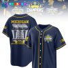 Michigan Wolverines Back to Back Big Ten Conference Champions Baseball Jersey