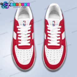 NBA Atlanta Hawks Custom Name Air Force 1 Sneakers