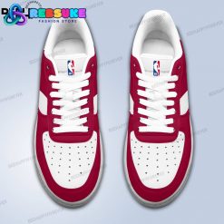 NBA Miami Heat Custom Name Air Force 1 Sneakers