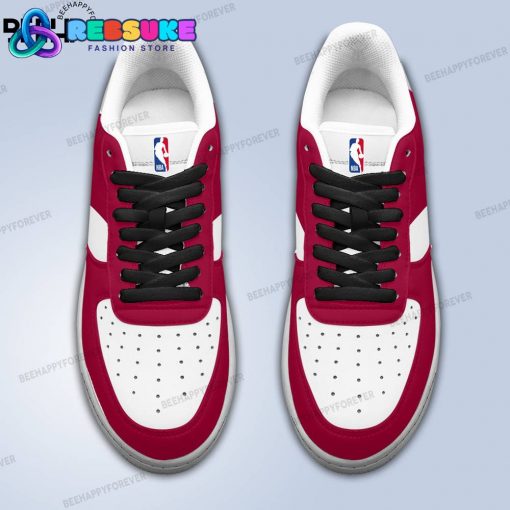 NBA Miami Heat Custom Name Air Force 1 Sneakers
