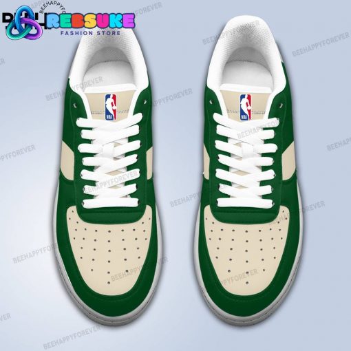NBA Milwaukee Bucks Custom Name Air Force 1 Sneakers