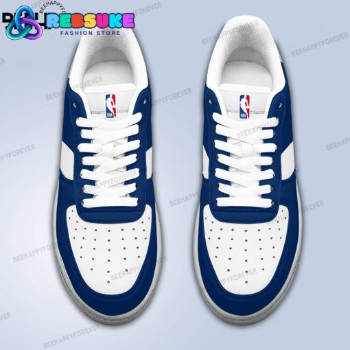 NBA New Orleans Pelicans Custom Name Blue Air Force 1 Sneakers