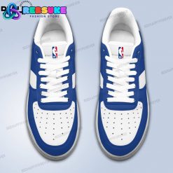 NBA Philadelphia 76ers Custom Name Blue Air Force 1 Sneakers