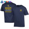 Navy Michigan Wolverines Big Ten Football Conference Champions Shirt