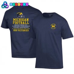 Navy Michigan Wolverines Football All Time Wins Shirt