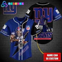 New York Giants NFL Customized Baseball Jersey