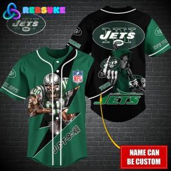 New York Jets NFL Customized Baseball Jersey