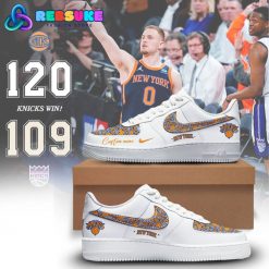 New York Knicks NBA Custom Name Nike Air Force 1
