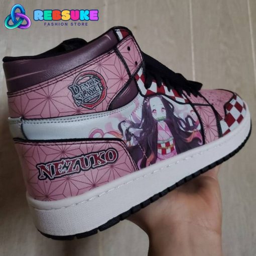 Nezuko Jordan 1 Sneakers Demon Slayer Anime