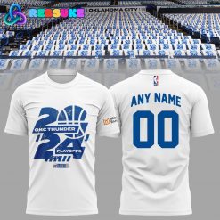 Oklahoma City Thunder NBA 2024 Playoff Shirt